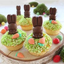 Cupcakes di Pasqua con Kitkat Bunny