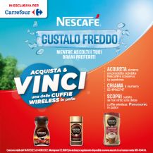 Concorso Nescafé Carrefour Gustalo Freddo