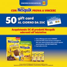 Vinci la spesa con Nesquik & MD