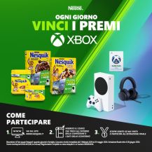 Vinci XBOX con Nesquik e Cereali 