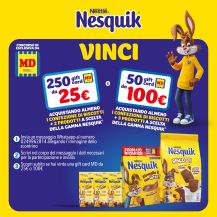 Vinci la spesa con Nesquik & MD
