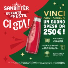 Vinci la spesa con Sanbittèr