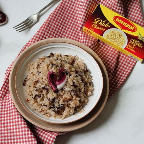 Scopri la ricetta del risotto al radicchio 