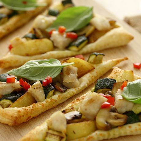 Pizzette marinare alle verdure