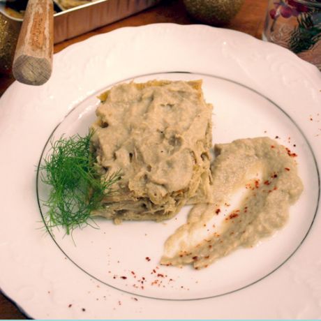 Lasagne con cuore di carciofi e spada