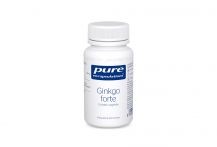 Barattolo con estratto di Ginkgo in capsule