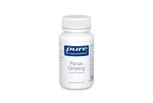 Barattolo di integratore con estratto di panax ginseng