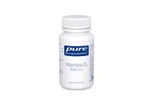 Barattolo di integratore di vitamina D3 in capsule