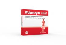 Confezione integratore alimentare Wobenzym Vital da 40 compresse