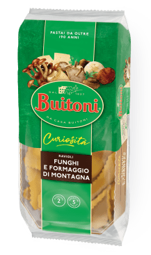 Confezione di Ravioli con funghi e formaggio di montagna Buitoni