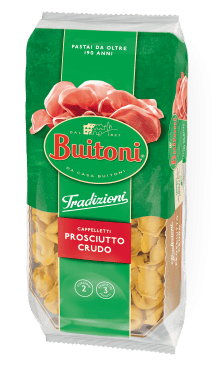 Sapore intenso per i cappelletti con prosciutto crudo Buitoni