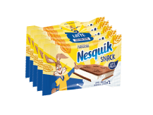 Confezione di Nesquik Snack Latte 5x26g su sfondo bianco