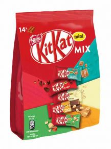 Pack KitKat® Mini Mix Sacchetto Assortito con sfondo bianco