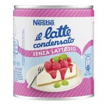 Latte condensato senza lattosio