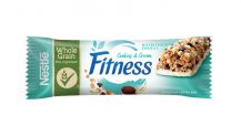Confezione di Fitness®COOKIES&CREAM su sfondo bianco