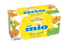 Confezione 2x125g di Mio Yogurt Cremoso all’Albicocca 100% Naturale