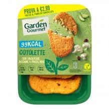 GARDEN GOURMET® 99KCAL COTOLETTE CON CAVOLFIORE, ZUCCHINE & FAGIOLI NERI