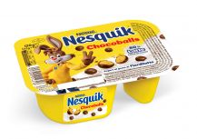 Confezione di Nesquik® Chocoballs con sfondo bianco