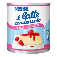 Latte condensato senza lattosio