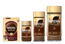 Barattolo di Nescafé Gold solubile