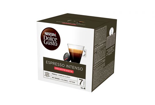 Nescafé® Dolce Gusto® Espresso Intenso Decaffeinato 