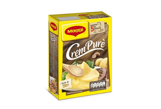 Prova Maggi Crempurè, facile e veloce da preparare Maggi Crempurè con il 99% di fiocchi di patate