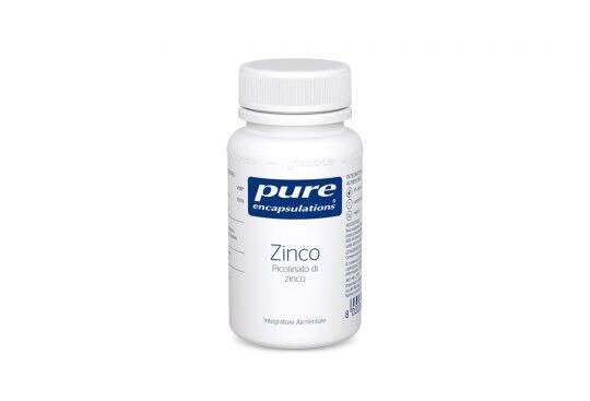 Barattolo di Integratore a base di Zinco in capsule
