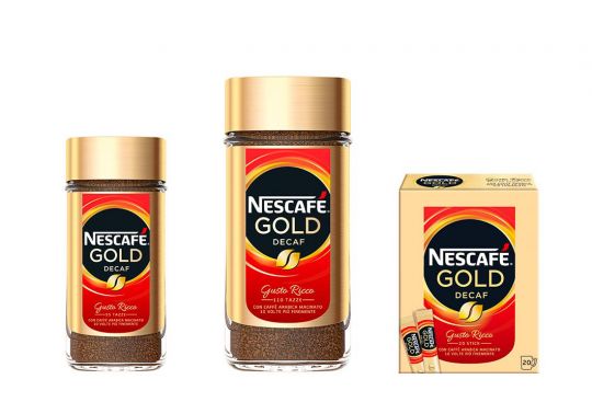 Barattolo Nescafé Gold Decaffeinato
