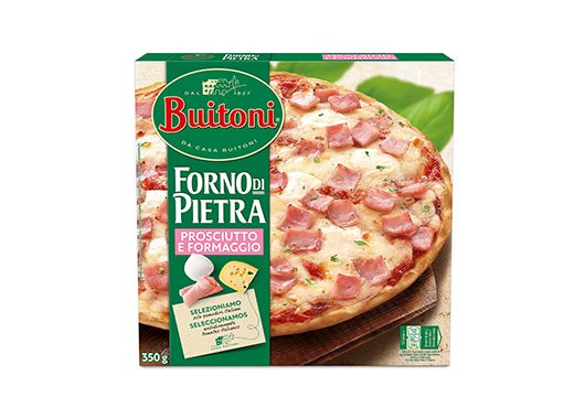 Confezione di Pizza Prosciutto e Formaggio Forno di Pietra di Buitoni