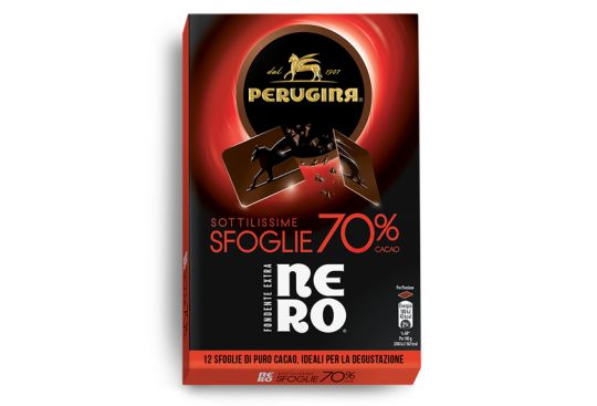 Perugina® Nero® Sfoglie 70% Cacao Perugina® Nero® Sfoglie 70% Cacao