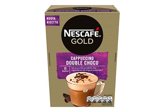 Nescafé GOLD Cappuccino Double Choco Astuccio Nescafé GOLD Cappuccino Double Choco Astuccio