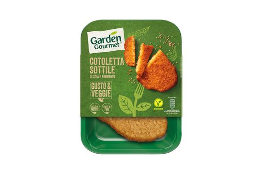 Garden Gourmet® - Cotoletta sottile di soia e frumento Garden Gourmet® - Cotoletta sottile di soia e frumento