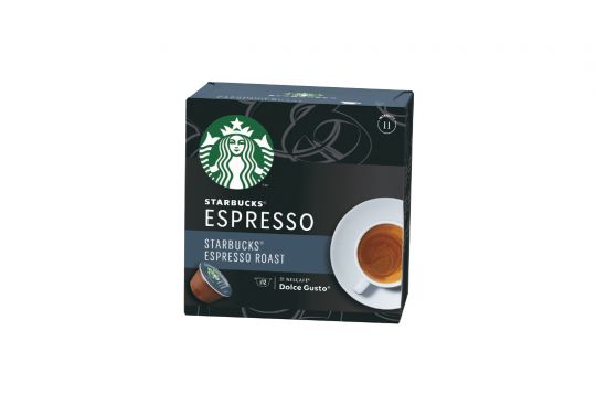 Starbucks con note ricche e carammelo! Starbucks Espresso Roast di Nescafé dolce gusto