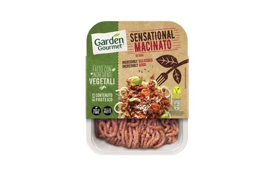 Scopri Sensational Macinato, gusto goloso tutto vegetale Confezione Sensational Macinato di soia Garden Gourmet