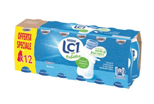 Confezione formato famiglia di LC1 Nature 12*90g