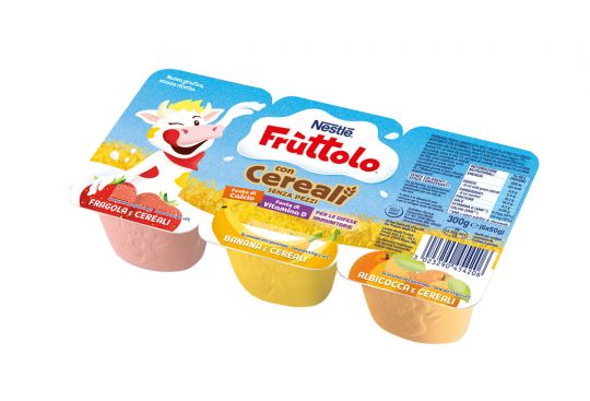 Per una pausa nutriente prova Fruttolo Misto Cereali Fruttolo Misto Cereali, la merenda ricca di calcio da Nestlé