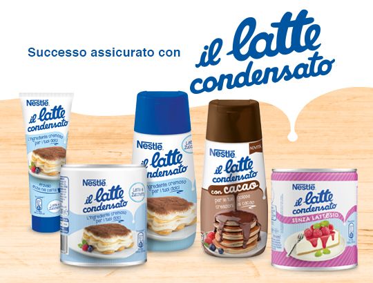 Il Latte Condensato Nestlé
