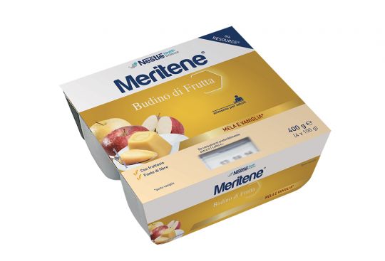 Meritene Budino alla Frutta Per Problemi di Masticazione Prova Meritene Budino alla Frutta