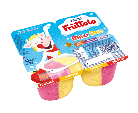 Frùttolo – Maxi Duo Fragola-Vaniglia 