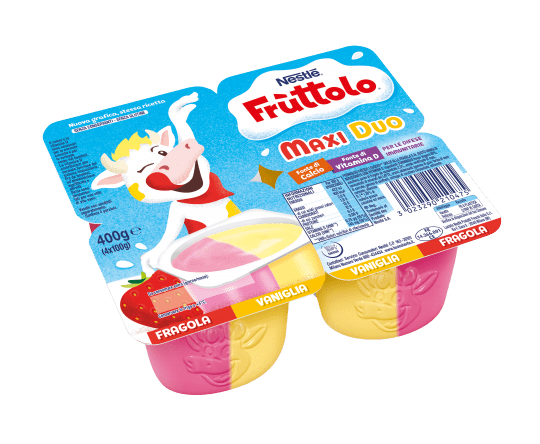 Frùttolo – Maxi Duo Fragola-Vaniglia