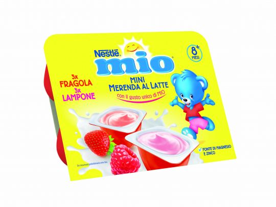 MIO® Merende Cremose Fragola e Lampone MIO® Merende Cremose Fragola e Lampone