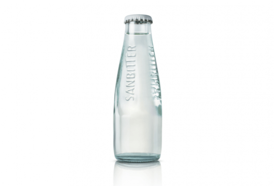 Bottiglietta di Sanbitter bianco da 10 cl