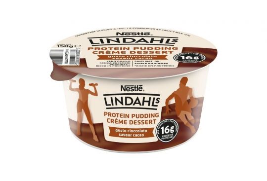 Nestlé® Lindahls pudding proteico al gusto cioccolato