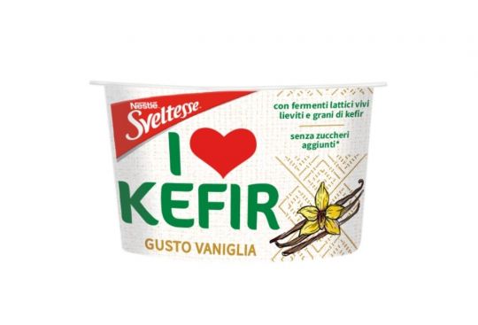 Nestlé® Sveltesse kefir in vasetto alla vaniglia con fermenti lattici Nestlé® Sveltesse kefir in vasetto alla vaniglia con fermenti lattici