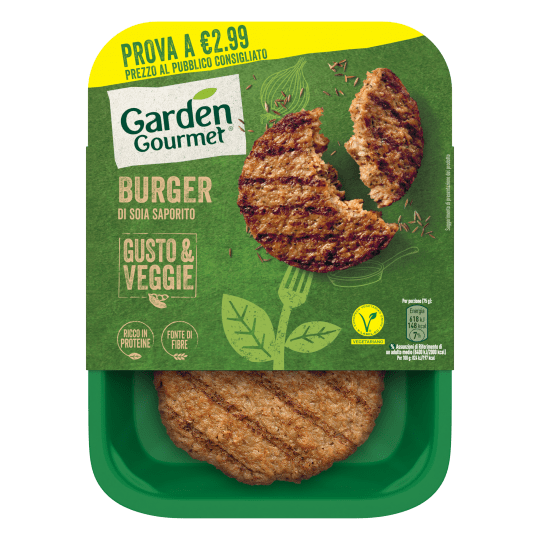 Garden Gourmet® - Burger di soia saporito