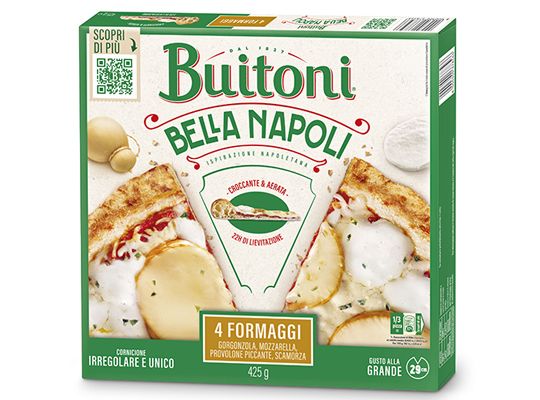 Pizza Buitoni Bella Napoli 4 Formaggi Buonalavita