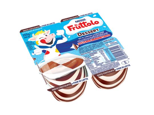 Frùttolo Dessert Cioccolato e Fior di latte Frùttolo Dessert Cioccolato e Fior di latte