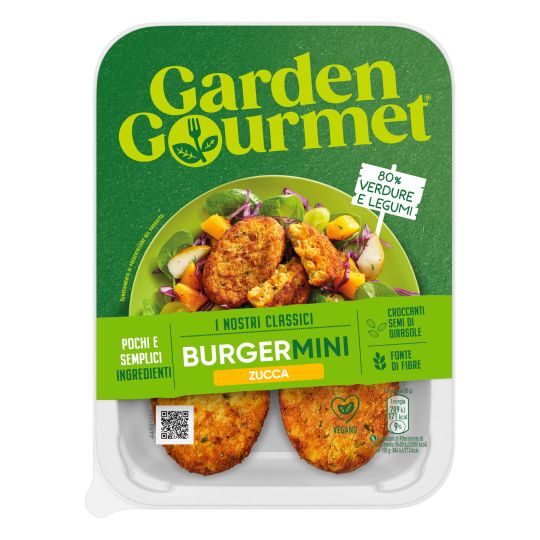 Scopri Garden Gourmet® Burger Mini zucca Garden Gourmet® Burger Mini zucca