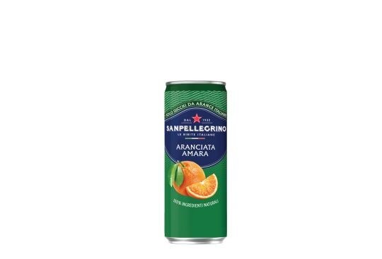 Lattina 33 cl aranciata amara Naturali Sanpellegrino