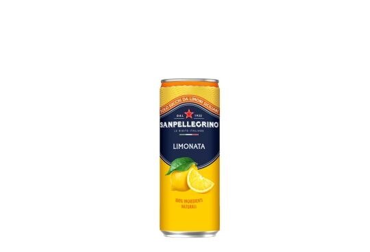 Lattina da 33 cl Limonata 100% Naturali Sanpellegrino Lattina da 33 cl Limonata 100% Naturali Sanpellegrino